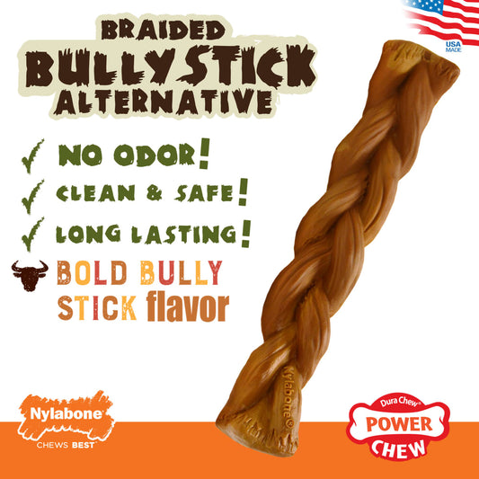 NYLABONE BULLY STICK ALTERNATIVE GIANT BULLY STICK