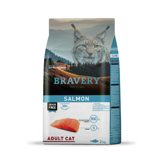 BRAVERY SALMON ADULT CAT 7 KG