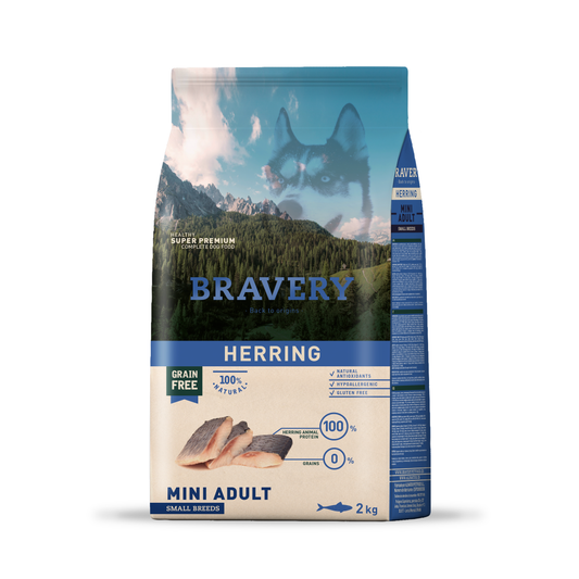 BRAVERY HERRING MINI ADULT SMALL BREEDS 2 KG