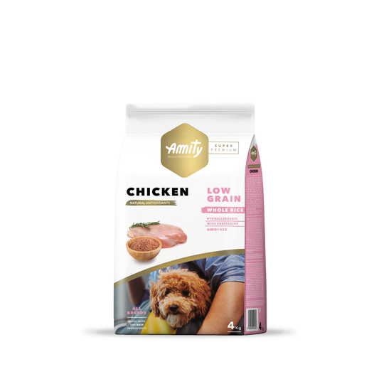 AMITY SP LOW GRAIN CHICKEN ADULT 4 KG