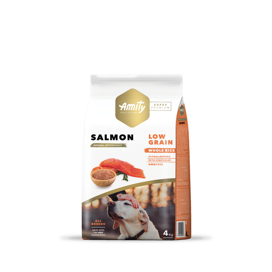 AMITY SP LOW GRAIN SALMON ADULT 4 KG