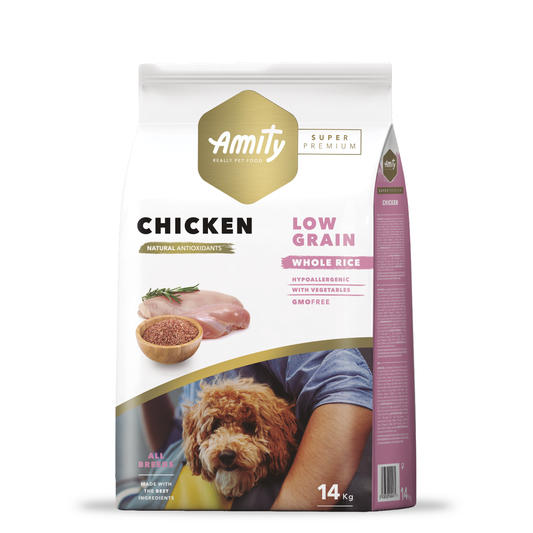 AMITY SP LOW GRAIN CHICKEN ADULT 14 KG