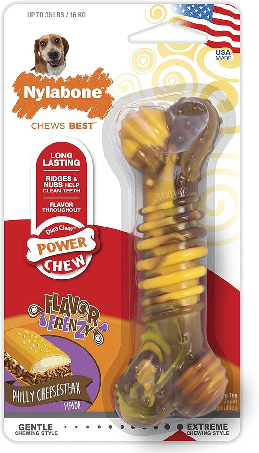 NYLABONE CHEESESTEAK WOLF SANDWICH BISTEC CON QUESO