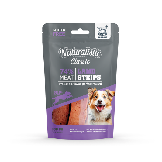 NT CLASSIC LAMB STRIPS, 100 GRS