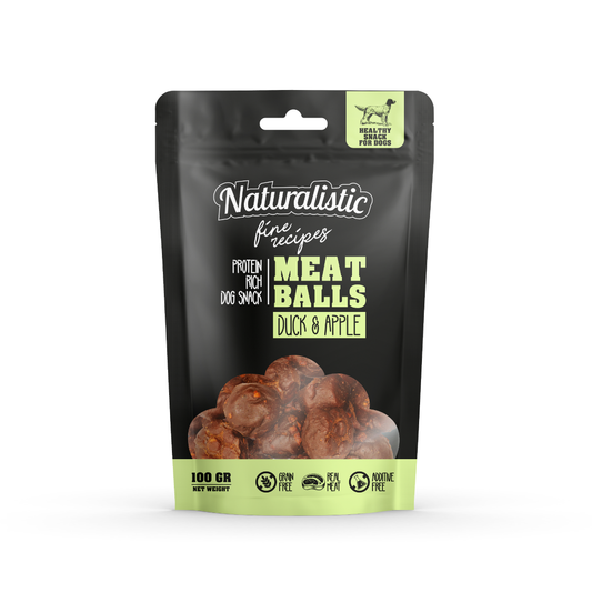 NT FINE RECIPE MEATBALLS DUCK & APPLE, 100 GR