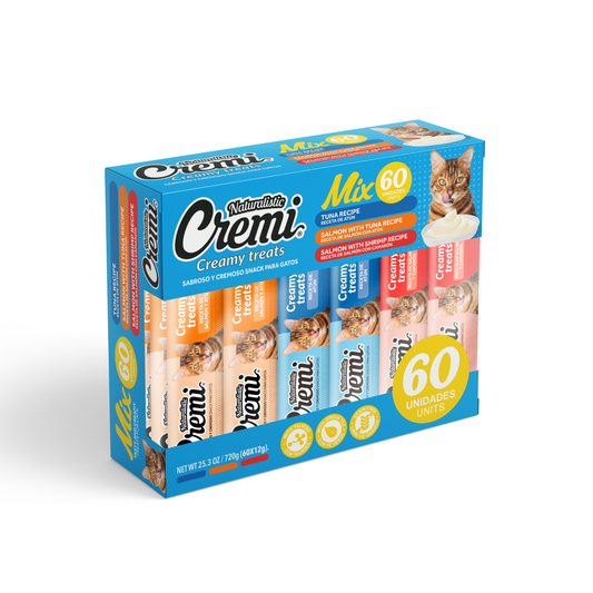 NT CREMI BOX SEA FOOD MIX, 60 SACHET