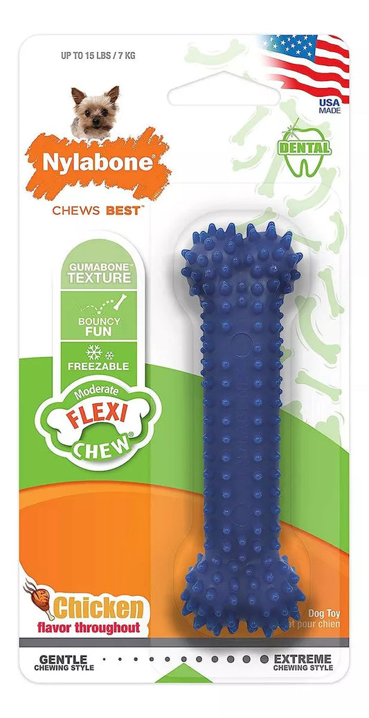 NYLABONE FLEXI DENTAL CHEW REGULAR POLLO