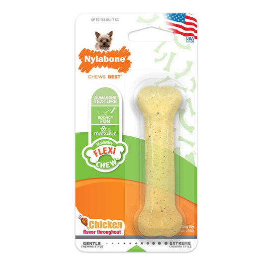 NYLABONE FLEXI CHEW REGULAR POLLO