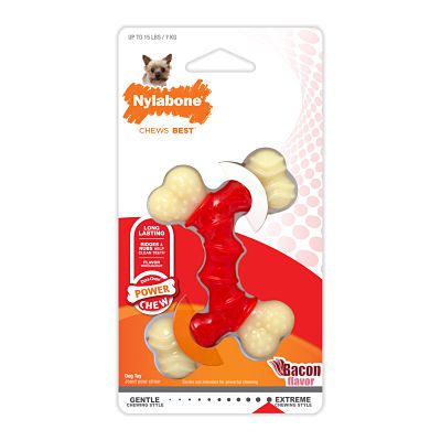 NYLABONE DOUBLE BONE PETITE TOCINO