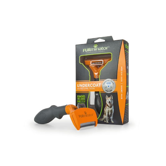 FURminator SHORT HAIR deShedding Tools FOR DOG, MD