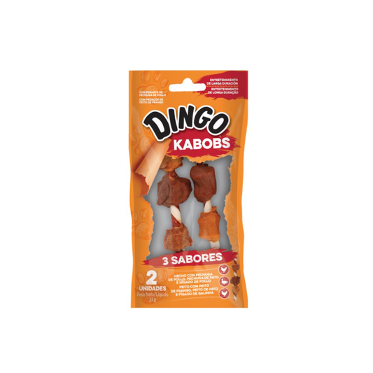 DINGO TRIPLE FLAVOR KABOB 2 PK