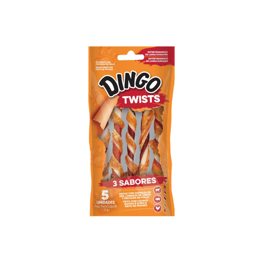 DINGO TRIPLE FLAVOR TWIST 5 PK