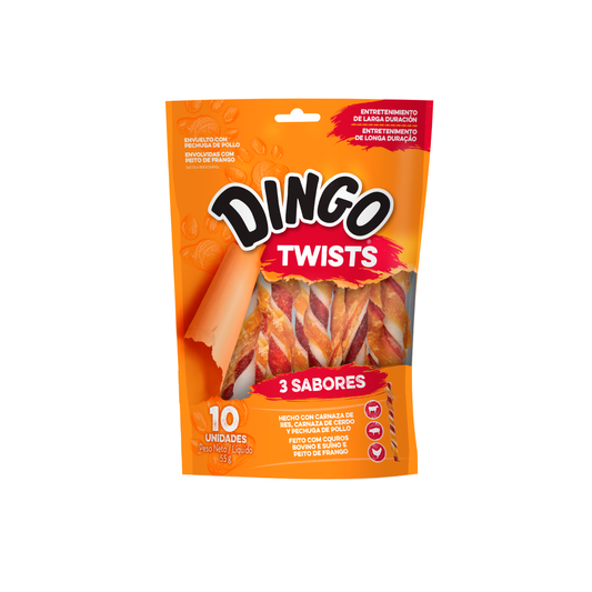 DINGO TRIPLE FLAVOR TWIST 10 PK