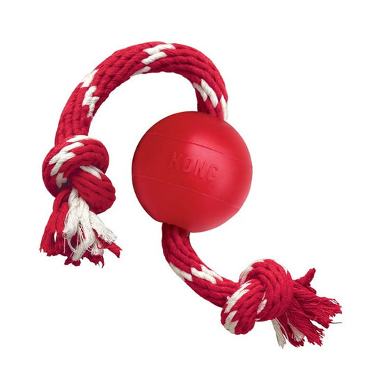 KONG BALL WITH ROPE